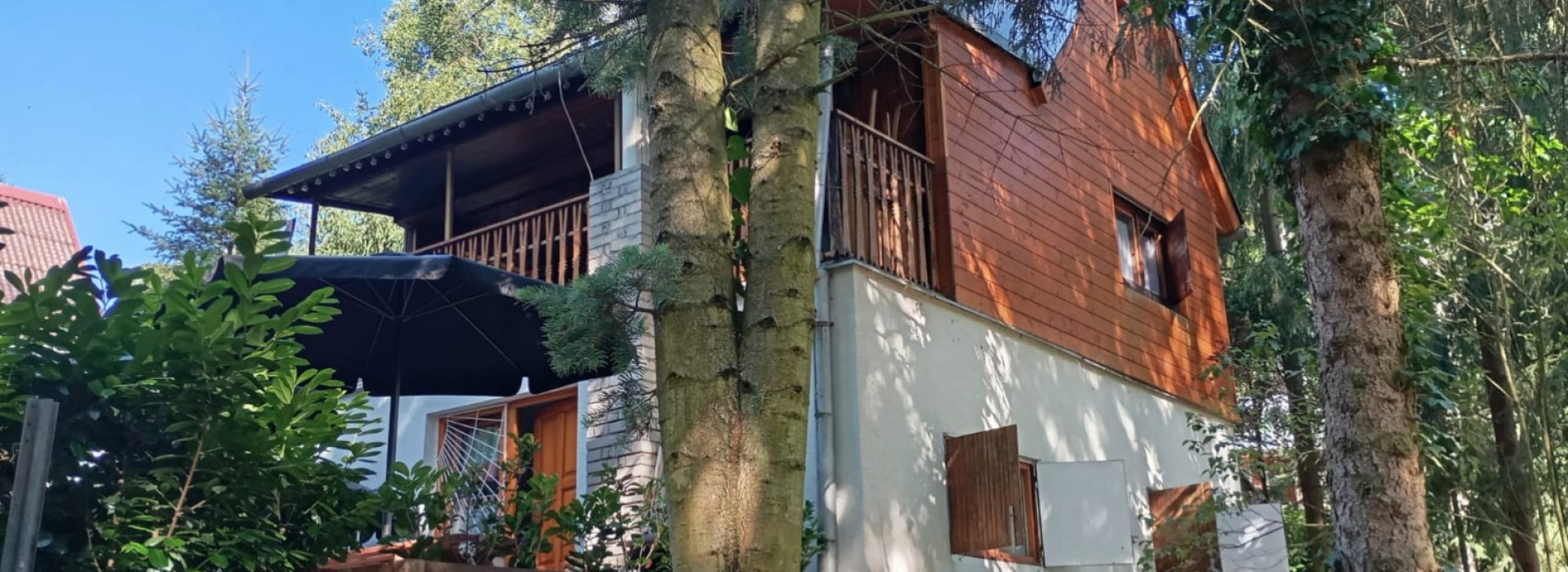 DUCHONKA – príjemná celoročná CHATA  v TICHOM prostredí s TERASOU a ústredným kúrením 